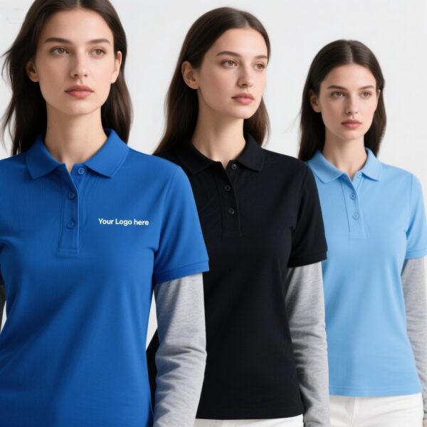 Women Smart Cotton Rich Polo - Image 1
