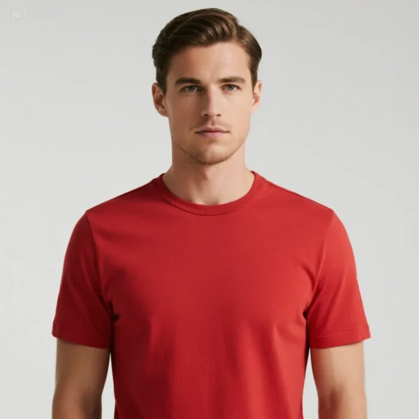 Smart Heavy Unisex Round neck T Shirt - Image 2