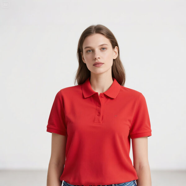 Women Smart Cotton Dry Fit Polo - Image 6