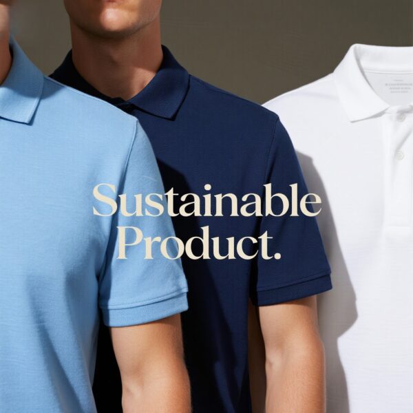 Men Fully Recycled PRO EARTH Polo - Image 10