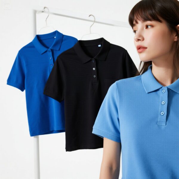 Women Smart Cotton Rich Polo - Image 3