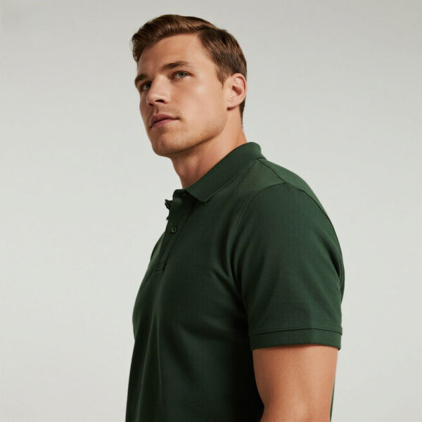 Men Recycled Polyester TERRA Polo - Image 11
