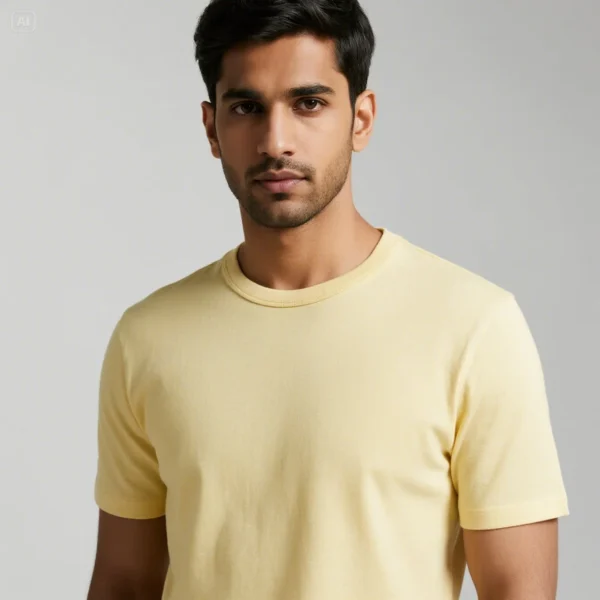 Smart Heavy Unisex Round neck T Shirt - Image 7