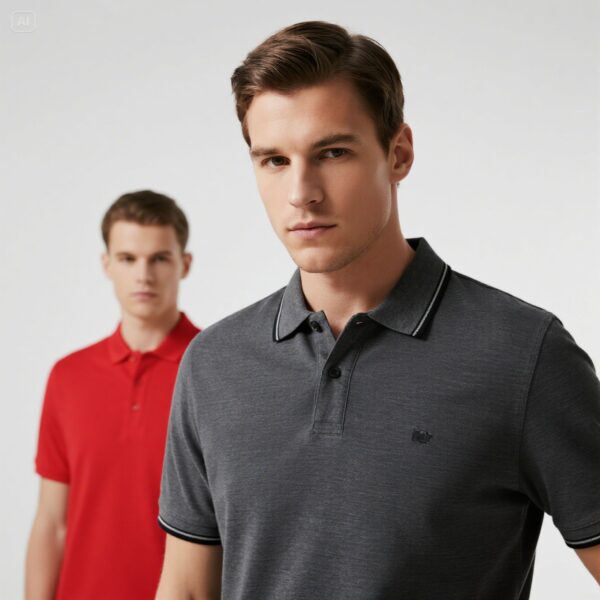 Men Fully Recycled PRO EARTH Polo - Image 7