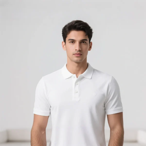 Men Smart Cotton Dry Fit Polo - Image 5