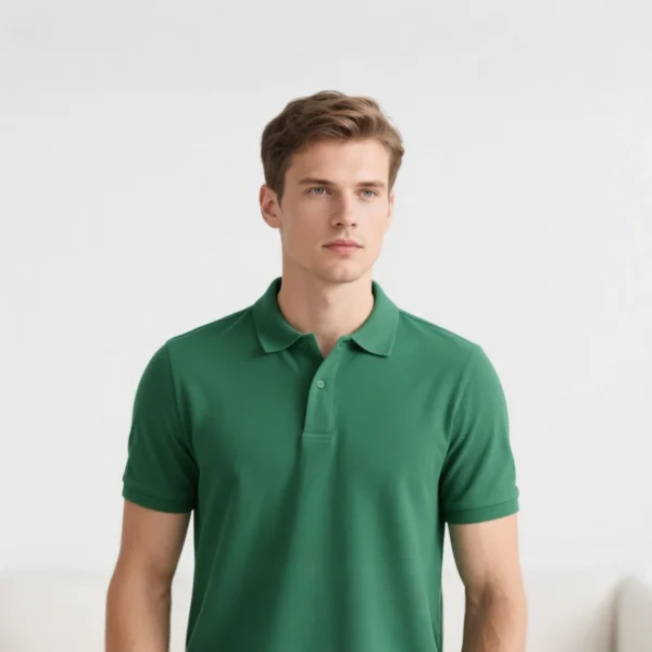 Men Smart Cotton Dry Fit Polo - Image 6