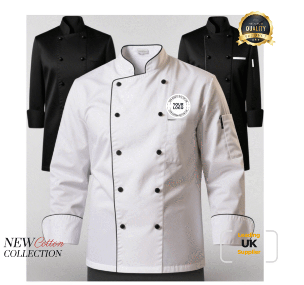SmartWear Classic Chef Jacket - Image 1