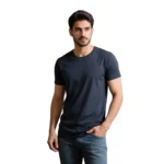 Smart Heavy Unisex Round neck T Shirt - Image 4