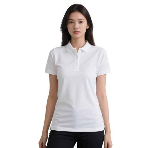 Women Smart Cotton Rich Polo - Image 2