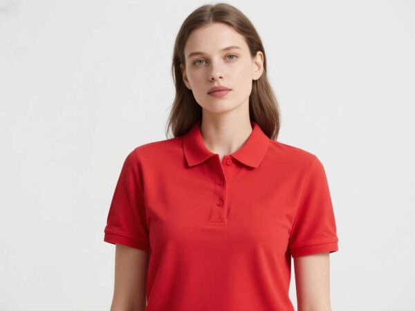 Women Smart Cotton Dry Fit Polo - Image 2
