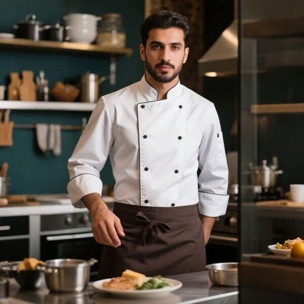 SmartWear Classic Chef Jacket - Image 7