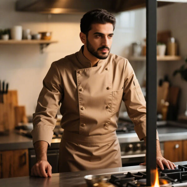 SmartWear Classic Chef Jacket - Image 6
