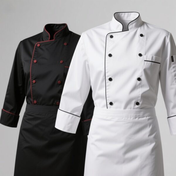 SmartWear Classic Chef Jacket - Image 3