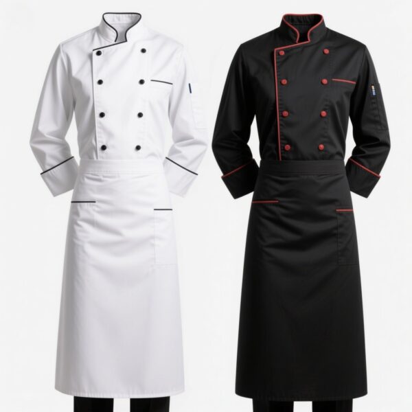 SmartWear Classic Chef Jacket - Image 4