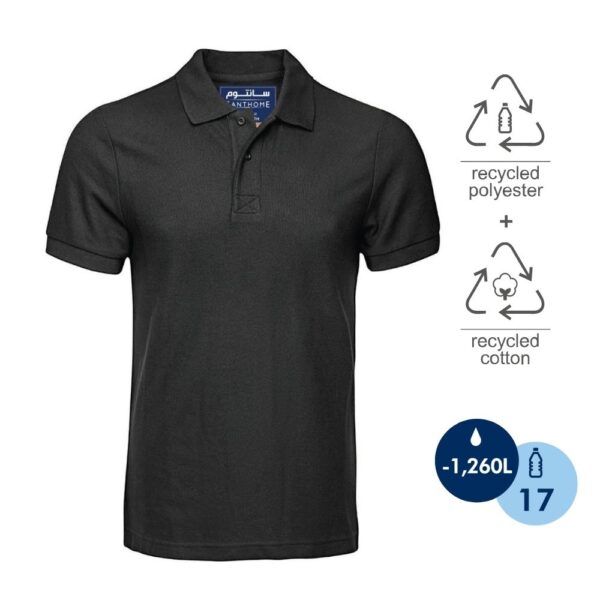 Men Fully Recycled PRO EARTH Polo - Image 2