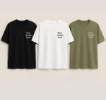 Smart Oversized Unisex Round neck T Shirt
