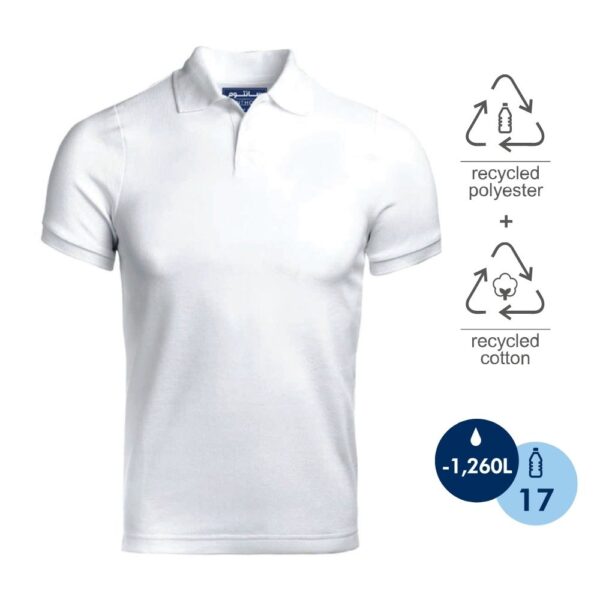 Men Fully Recycled PRO EARTH Polo - Image 5