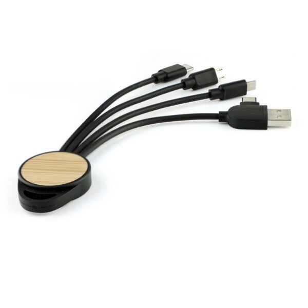 SULZA - CHANGE Collection RCS Recycled 6-in-1 Multi Cable - Image 6