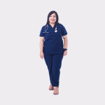 Smart Stretch Women Scrub suit set (4 Way Stretch) - Image 5