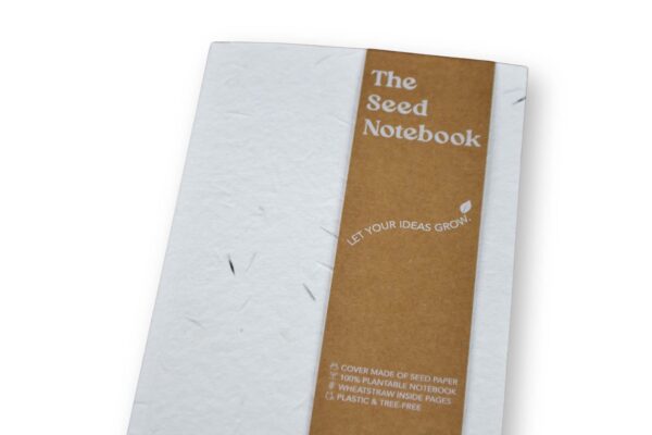 ATRI - Eco-Neutral® A5 Soft Cover Handmade Seed Paper Notebook - Image 5