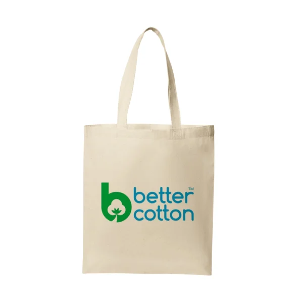 Promotional Cotton Shopping Bags 170 GSM with Long Handle - Image 3