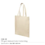 Promotional Cotton Shopping Bags 170 GSM with Long Handle - Image 5