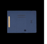 BLACE - CHANGE ZERO Recycled PU 15W Wireless Mousepad & Desk Organizer - Navy Blue - Image 10