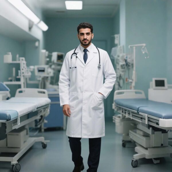 SmartWear Classic White Doctor’s Coat - Image 3