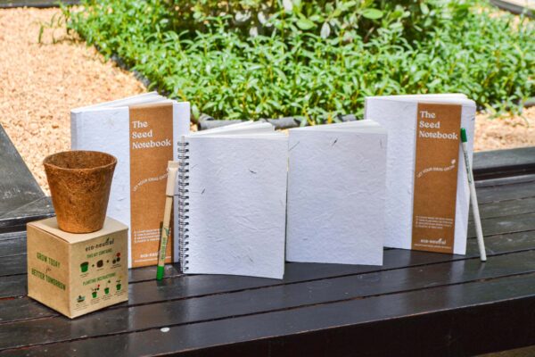 ATRI - Eco-Neutral® A5 Soft Cover Handmade Seed Paper Notebook - Image 8