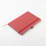 ABULA - Eco-Neutral® A5 Hard Cover Notebook & Pen Set - Cherry Paper - Image 4