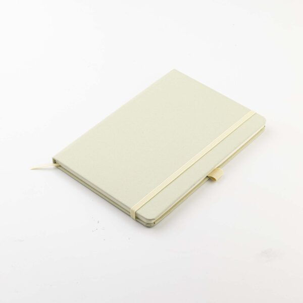 ABULA - Eco-Neutral® A5 Hard Cover Notebook & Pen Set - Kiwi Paper - Image 6