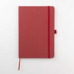 ABULA - Eco-Neutral® A5 Hard Cover Notebook & Pen Set - Cherry Paper - Image 7