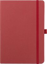 ABULA - Eco-Neutral® A5 Hard Cover Notebook & Pen Set - Cherry Paper - Image 8