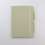 ABULA - Eco-Neutral® A5 Hard Cover Notebook & Pen Set - Kiwi Paper - Image 8