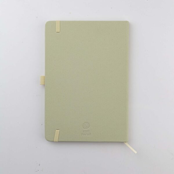 ABULA - Eco-Neutral® A5 Hard Cover Notebook & Pen Set - Kiwi Paper - Image 10