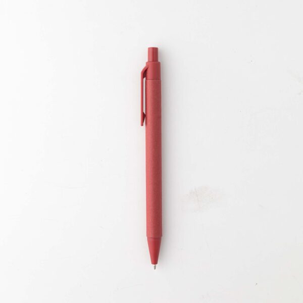 ABULA - Eco-Neutral® A5 Hard Cover Notebook & Pen Set - Cherry Paper - Image 13