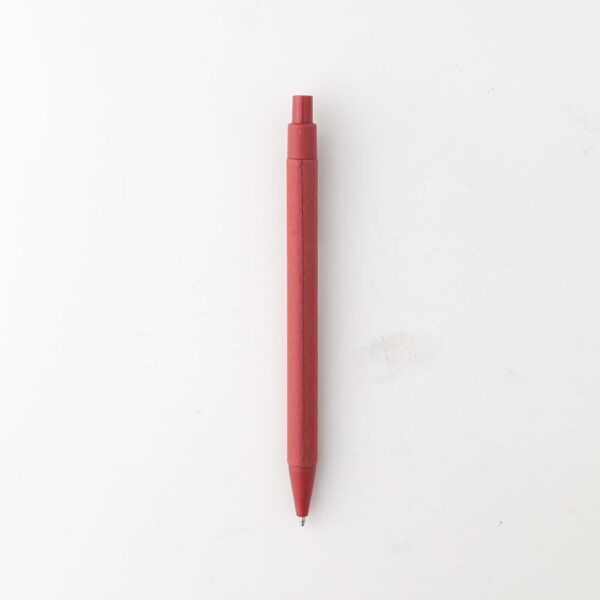 ABULA - Eco-Neutral® A5 Hard Cover Notebook & Pen Set - Cherry Paper - Image 14