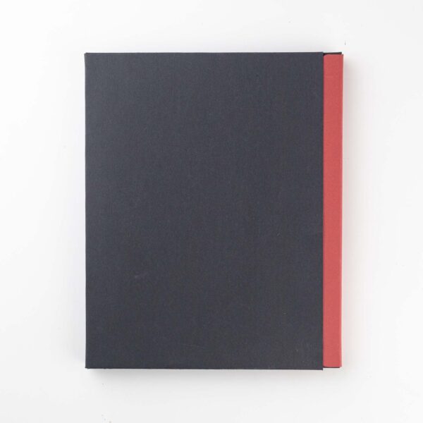 ABULA - Eco-Neutral® A5 Hard Cover Notebook & Pen Set - Cherry Paper - Image 15