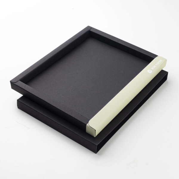 ABULA - Eco-Neutral® A5 Hard Cover Notebook & Pen Set - Kiwi Paper - Image 17