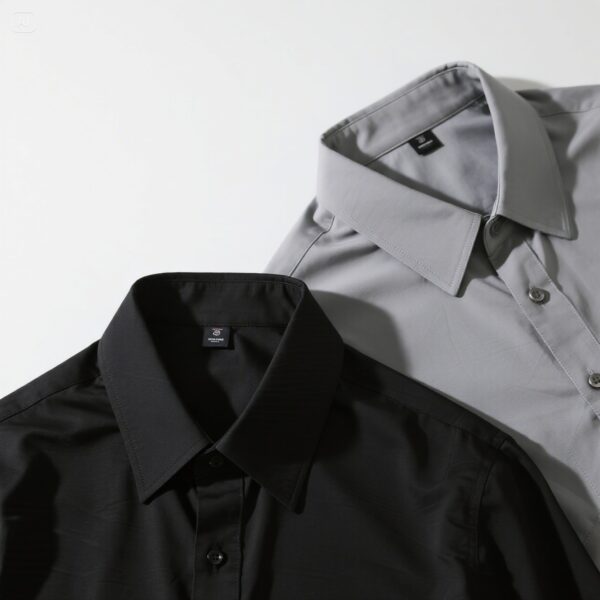 Men Long Sleeve Poplin Corporate Executive Shirt - Image 10