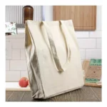 Recycled Cotton Tote Bags with Gusset 8 Oz - Image 3