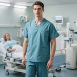 Smart Stretch Men Scrub suit set (2 Way Stretch)