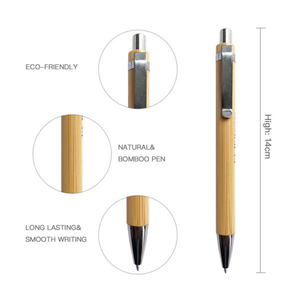 Bamboo Ballpoint Pen - Image 3