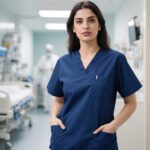 Smart Stretch Women Scrub suit set (4 Way Stretch)