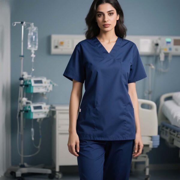 Smart Stretch Women Scrub suit set (4 Way Stretch) - Image 2