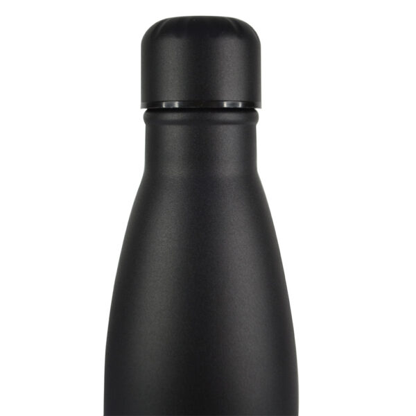 RONDA - Stone Touch Insulated Water Bottle - Black - Image 3