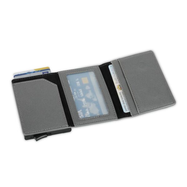 TORINO - SANTHOME RFID Sliding Card Holder - Black - Image 3