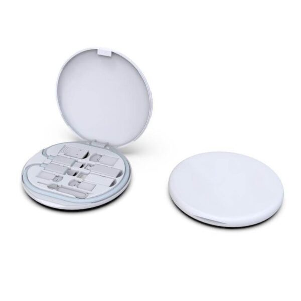 OSLO - @memorii Recycled 15W Wireless Charger Multi - Cable Set - Image 2
