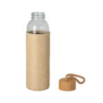 SPELLO - Promotional Glass Bottle with Jute Sleeve - 500ml - Image 2