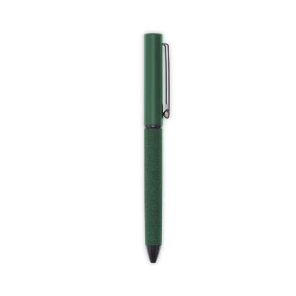VARDIM - CHANGE ZERO Sustainable Gift Set with Refillable Notebook & Pen - Green - Image 2